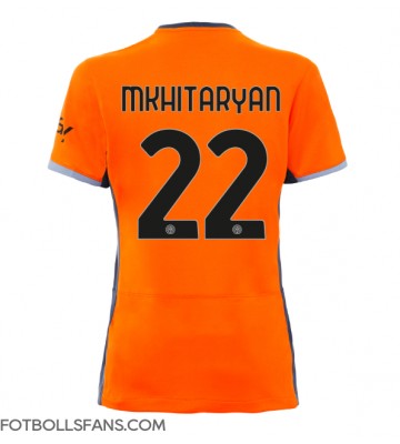 Inter Milan Henrikh Mkhitaryan #22 Replika Tredje Tröja Damer 2023-24 Kortärmad